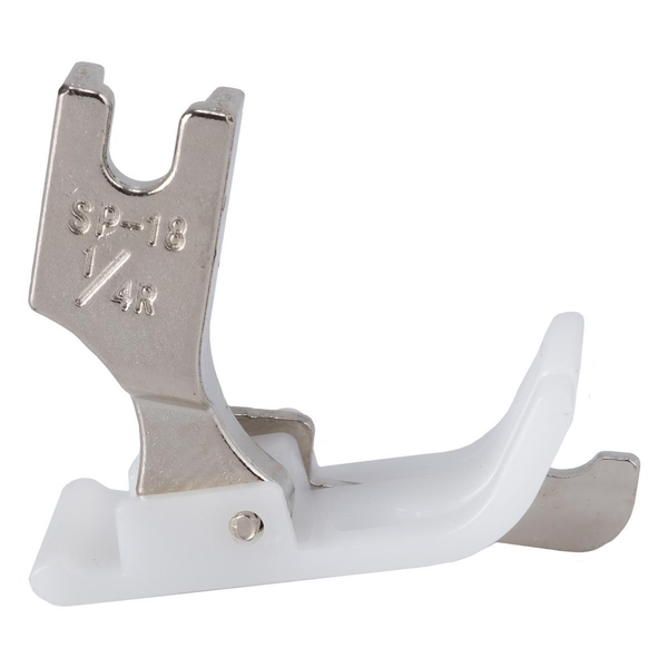 Fdm Düz Makine 6.4mm Teflon Oynar Çimalı Ayak | Sağ Çima | TSP-18R 1/4 | Tüm Marka Sanayi Tipi Düz Dikiş Makinelerinde Kullanılır. ürün görseli 6