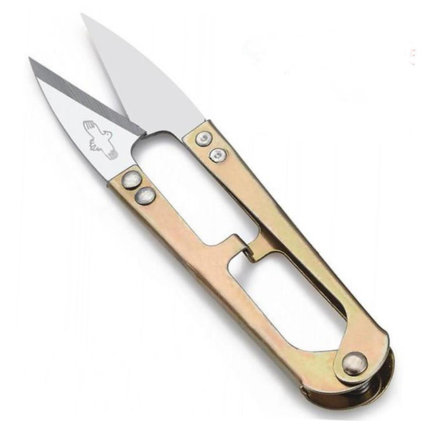 FDM Golden Eagle TC-805 Metal Yaylı İplik Temizleme Makası 4,5 İnç 11,25 cm Nikel Kaplama Çıt Makas ana ürün görseli