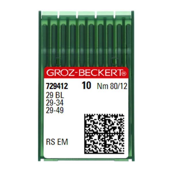 FDM | Groz Beckert | 29BL | Baskı Makine İğnesi | 12 Numara ana ürün görseli