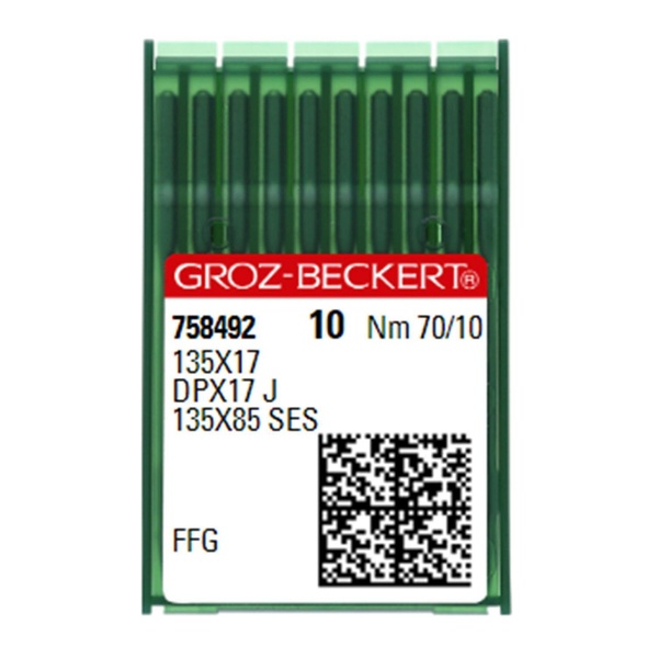 FDM Groz Beckert DPx17 10/70 SES punteriz makinesi iğnesi 10 adet ürün kutusu
