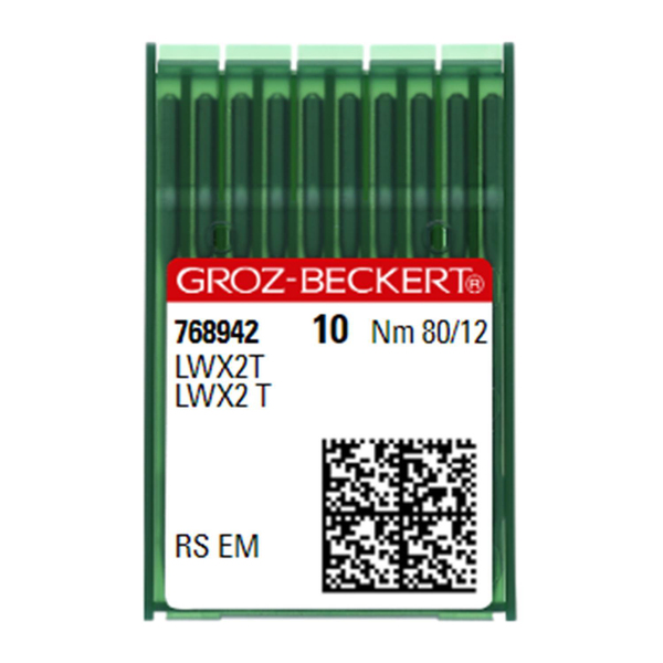 FDM Groz Beckert LWx2T Etek Baskı Makine İğnesi 12 Numara ana ürün görseli