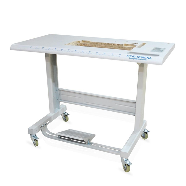 Jack A5E-Q tabla ayak ve pedal sistemi komple görünümü