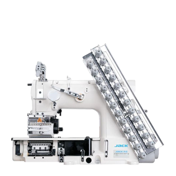 Jack | JK-VC009-06095P | 6 İğne Zincir Dikiş Makinesi | Burunlu | 9,5 mm | Mekanik | Direct Drive | Kafadan Motorlu ana ürün görseli