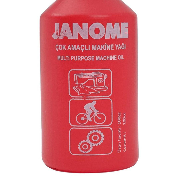 Janome Çok Amaçlı Makine Yağı 100 cc ürün galeri görseli 2