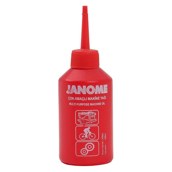 Janome Çok Amaçlı Makine Yağı 100 cc ana hero görseli