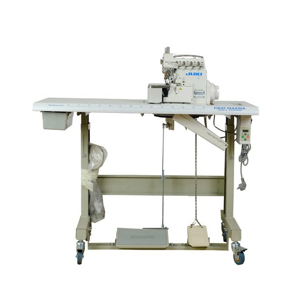 FDM Juki MO-6714D Kafadan Motorlu 4 İplik Overlok Makinesi, Direct Drive, Sessiz Çalışma, Tabla ve Tekerlekli Ayak, 220v ürün detay görseli 4