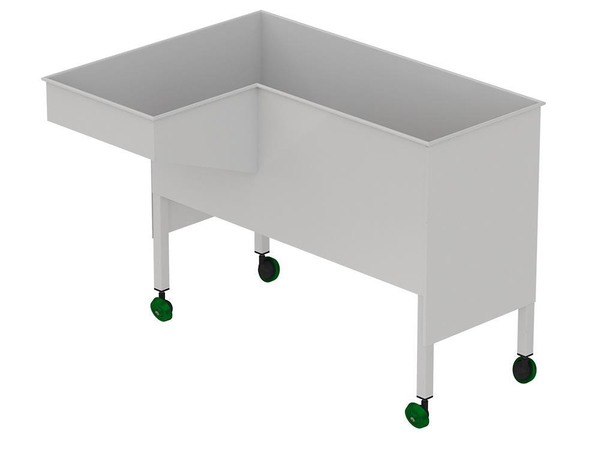Fdm Kollu Makine Önü Teknesi | En:45Cm | Boy:105Cm | Yüksek:75Cm | T14 ana hero görseli