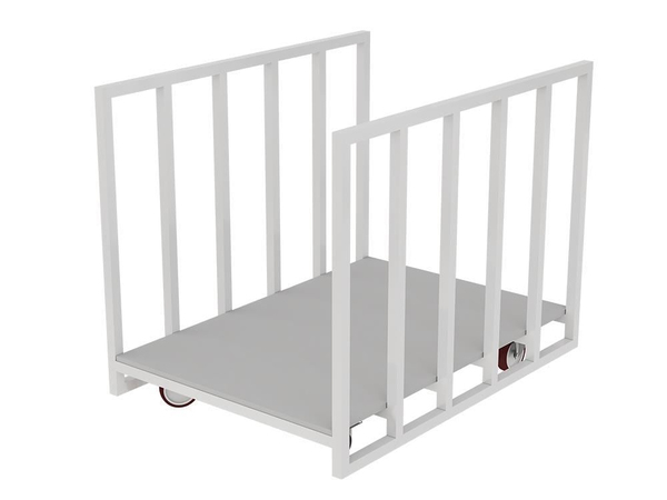 Fdm Kumaş Stoklama Taşıma Paleti | Tekerlekli | En:107Cm | Boy:200Cm | Yükseklik:120Cm | T185 ana hero görseli