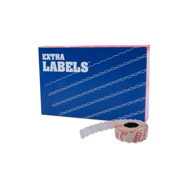 FDM | Labels | 6 No | Beyaz Meto Etiketi | 42 Rulo | 1 Rulo 1000 Adet | Çok Yapışkanlı ürün görseli 1