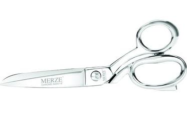 Merze D-116 No:8 Krom Kaplama Terzi Makası ürün galeri görseli 3
