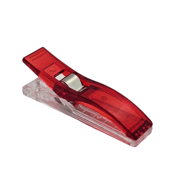 FDM Mini Plastik Maşa | 56mm | Kumaş Mandalı | Dikiş | Nakış | Kağıt Sıkıştırma Maşası | 1 Adet ürün görseli 1