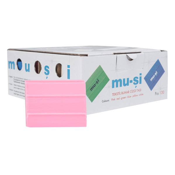 FDM Muşi Pembe Çizgi Taşı 100 Adet ana ürün görseli