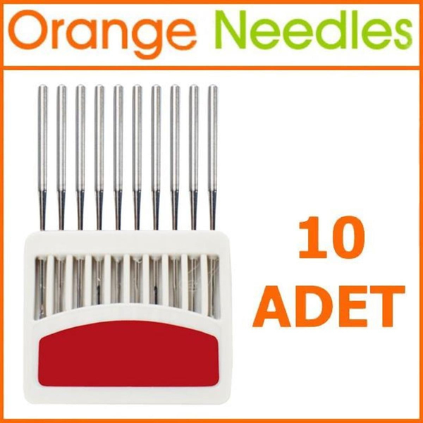 FDM Orange DBx1 Düz Makine İğnesi 22 Numara 10 Adet ana ürün görseli