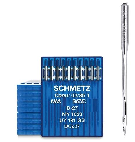 FDM Schmetz Dcx27 Ses Overlok Makinesi İğnesi 8/60 Numara ürün detay görseli 2
