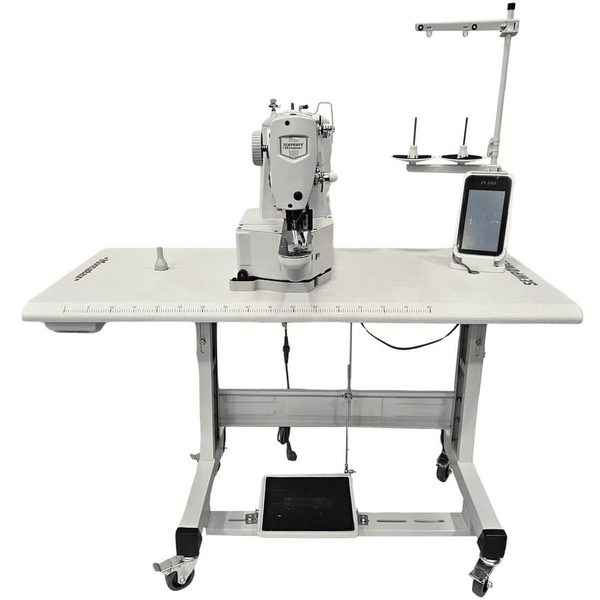 FDMSTAR Sewpower Sp-1900 Elektronik Punteriz Makinesi | Juki Model | Dokunmatik Panel Dokunmatik panel, tabla, çardak ve ayak takımıyla komple sistem.