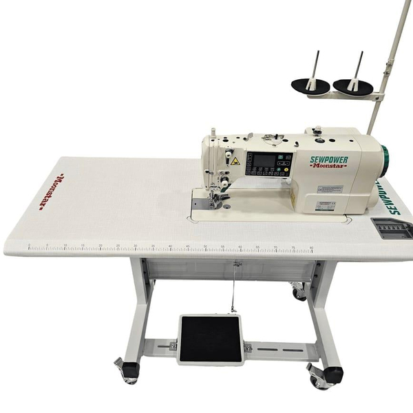 FDMSTAR Sewpower SP-S3 elektronik düz dikiş makinesi üst açı tabla görünümü