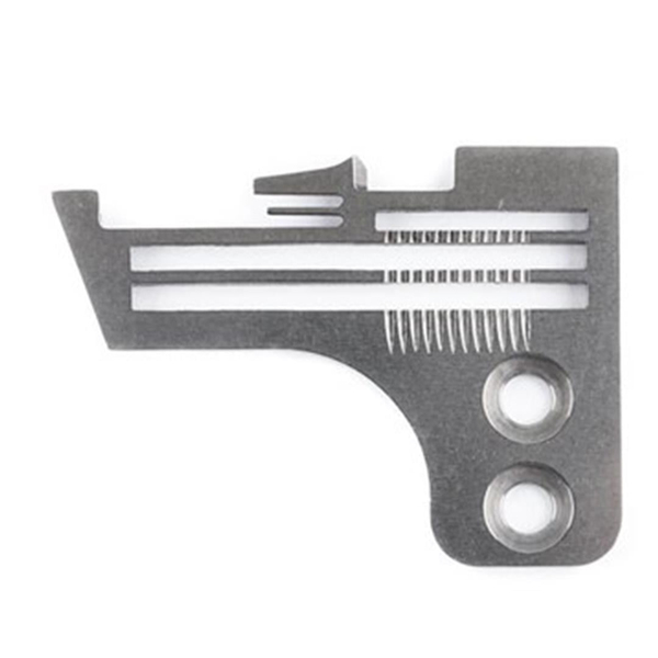FDM Yuki Overlok Plakası 4 İplik Sabit Dişli (5mm) 205255 ürün görseli 3