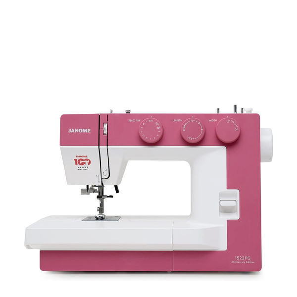 Janome 1522PG Dikiş Makinesi | Ev Tipi Dikiş Makinesi | Aile Tipi Dikiş Makinesi | 23 Adet Değişik Dekoratif Dikiş | 5 mm Genişliğinde Zigzak | Pembe ürün görseli ana görseli