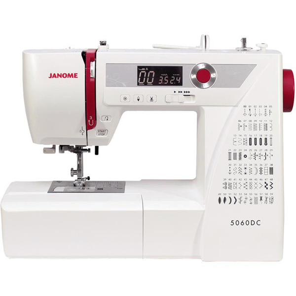 Janome 5060DC Elektronik Dikiş Makinesi | Ev Tipi Dikiş Makinesi |Aile Tipi Dikiş Makinesi | 60 Değişik Dekoratif Dikiş Desen Piko Ve İlik Fonksiyonları | Pedalsız Çalışabilme Özelliği | 6 Çeşit İlik ürün detay görseli 2