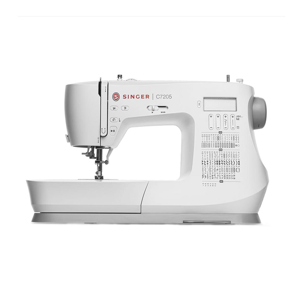 Singer | C7205 Dikiş Makinesi | Ev Tipi Dikiş Makinesi | Aile Tipi Dikiş Makinesi | 200 Dahili Desen 417 Farklı Dikiş Uygulamalı Zig-Zag (Desen) Alternatifi ürün detay görseli 5