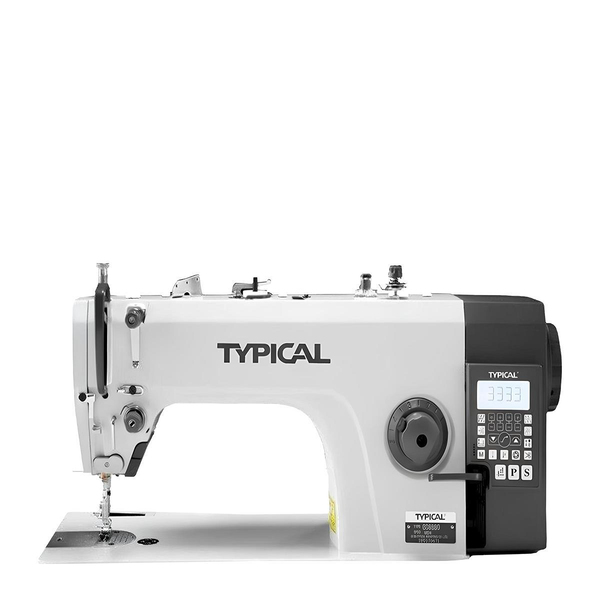 Typical GC-6880HD4 otomatik düz dikiş makinesi ön gövde ve panel görünümü