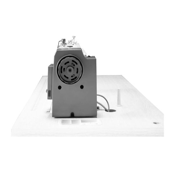 Typical GC-6880HD4 otomatik düz dikiş makinesi arka motor ve tabla görünümü