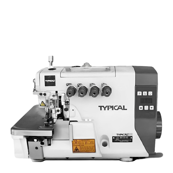 Typical GN-7100-4D iğne pozisyonlu 4 iplik overlok makinesi ana ürün görseli