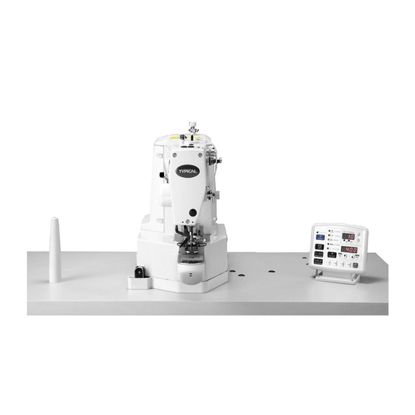 Typical GT-6438D D.Drive Elektronik Programlı Düğme Makinesi - Tabla ile ürün görünümü