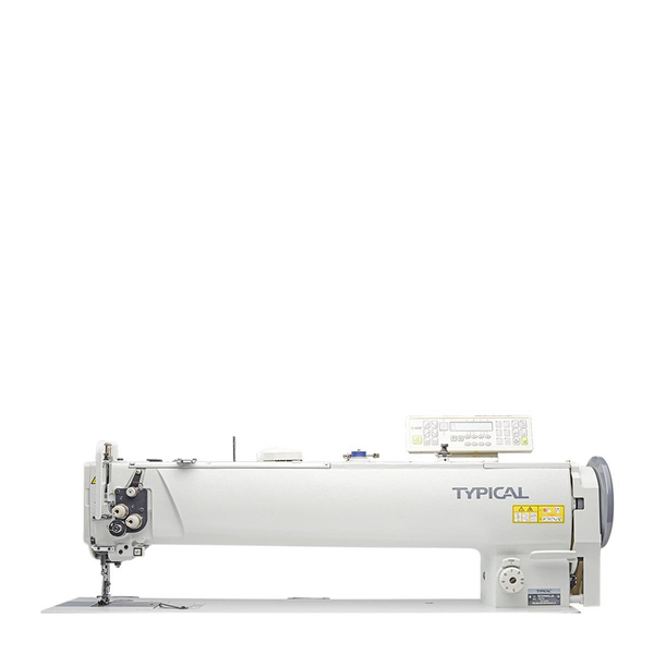Typical Otomatik Çift Pabuç Çift İğneli Ayak Baskı Ayarlı Dikiş Makinası (64 cm Uzun Boyun) (GC20666-L25-D2T3), Direct Drive, Büyük Mekik, Ayak Kaldırmalı, İplik Kesmeli, Kafadan Motorlu ana ürün görseli