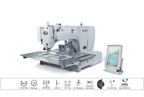 Typical TC-2210-GB1A İşleme Makinesi 220 x 100 kullanım alanı anlatım görseli