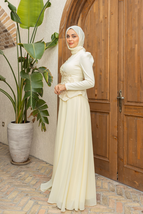 Çimen Tasarım Abiye - Sarı
