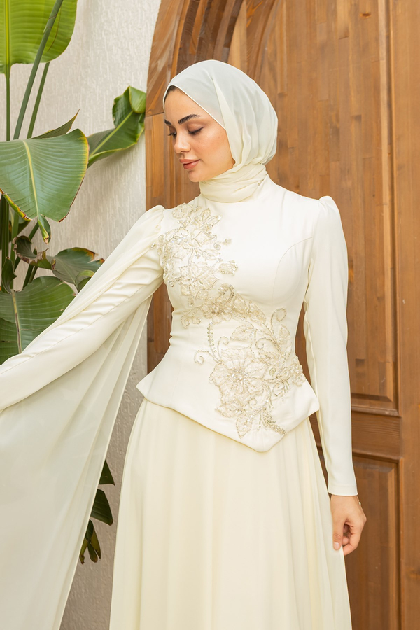 Çimen Tasarım Abiye - Sarı