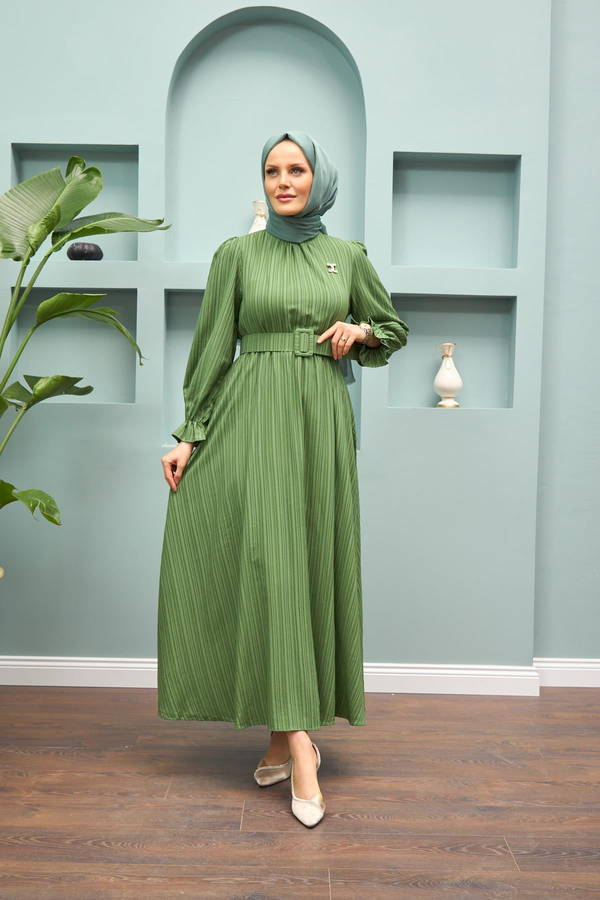 Feray Elbise - Mint Yeşil