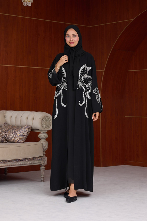 Ferda Abaya ( İçliksiz) - Siyah