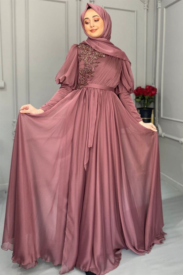 Açelya Janjan Abiye - Gül