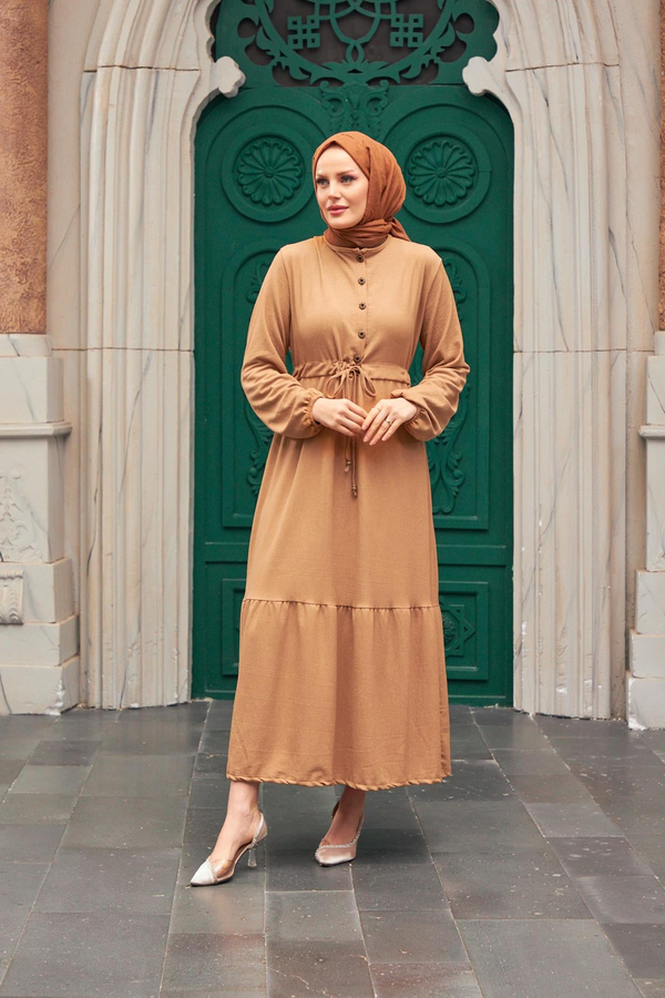Afra Elbise - Vizon