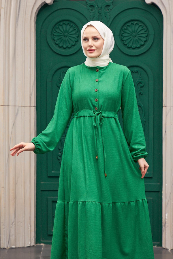 Afra Elbise - Yeşil