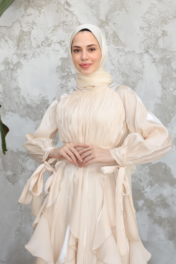 Berika Tasarım Abiye - Bej