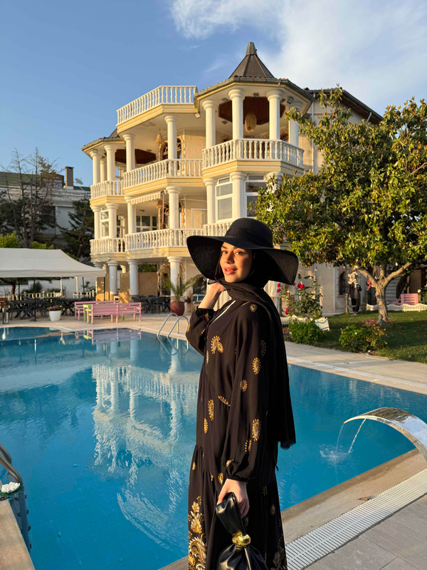 Demet Elbise - Siyah