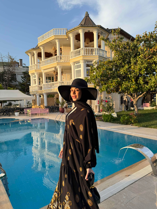 Demet Elbise - Siyah