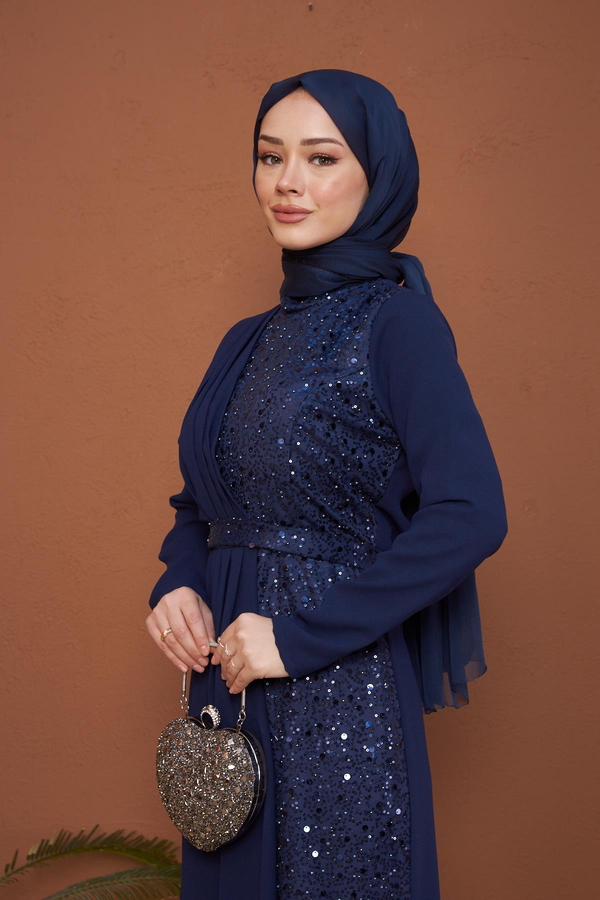 Elvan Abiye - Lacivert