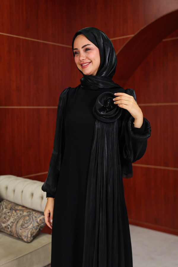 Gülpembe Tasarım Abiye - Siyah