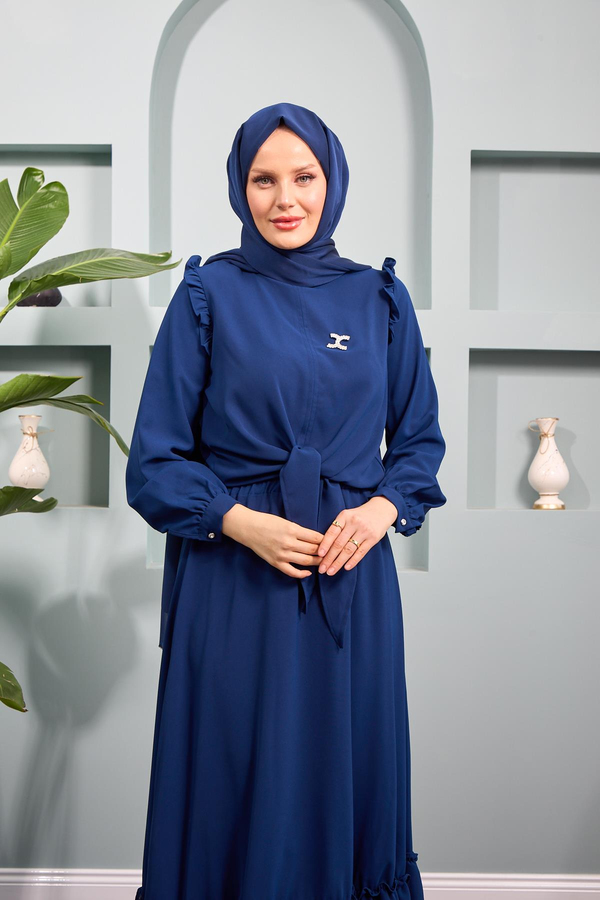 Halime Etekli Takım - Lacivert
