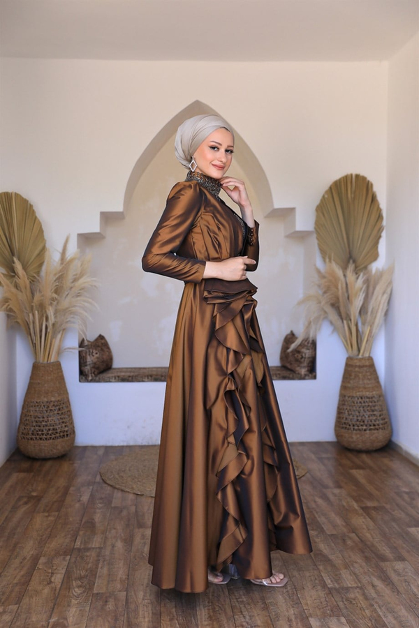 Leyla Dressy - Brown