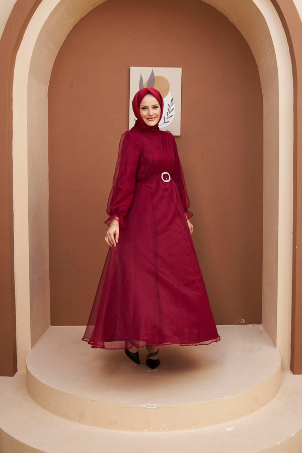 Manolya Abiye - Bordo