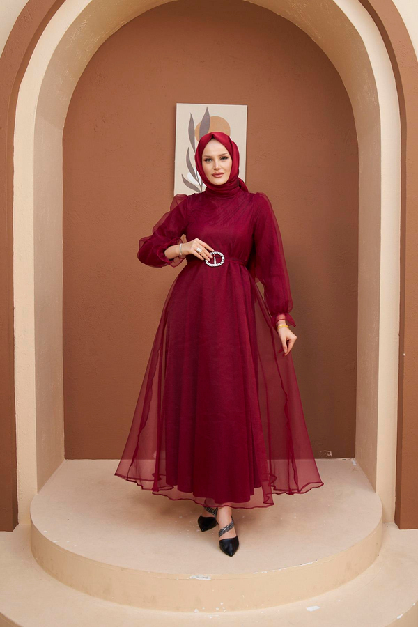 Manolya Abiye - Bordo