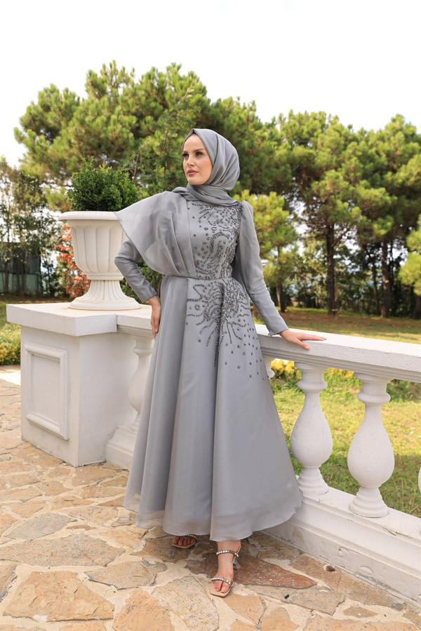 Mimoza Abiye - Gri
