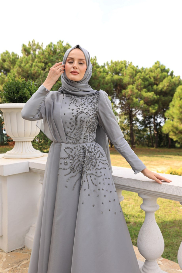 Mimoza Abiye - Gri
