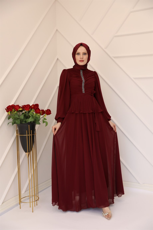 Mine Abiye - Bordo