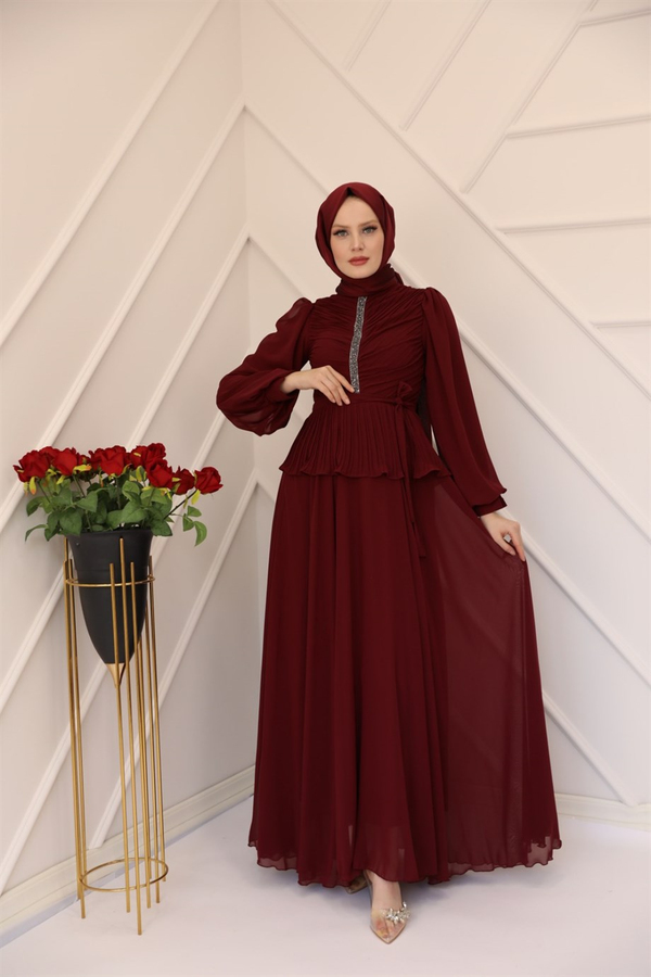 Mine Abiye - Bordo